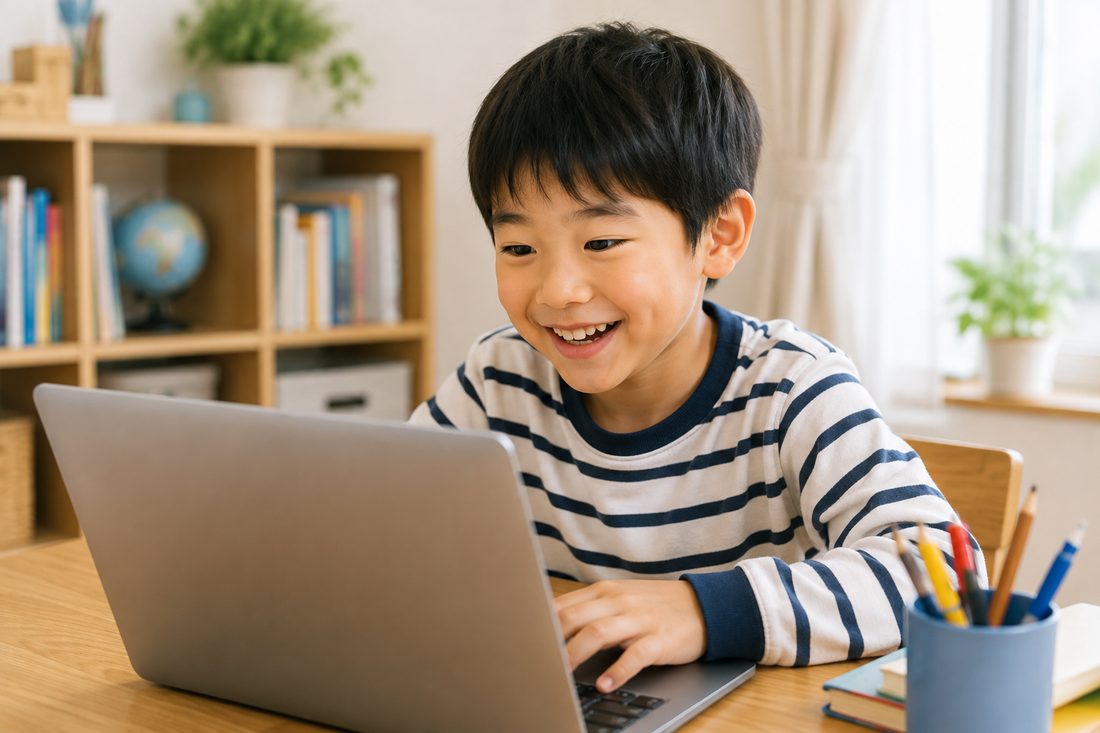 放課後わいわいで楽しく学ぶ小学生